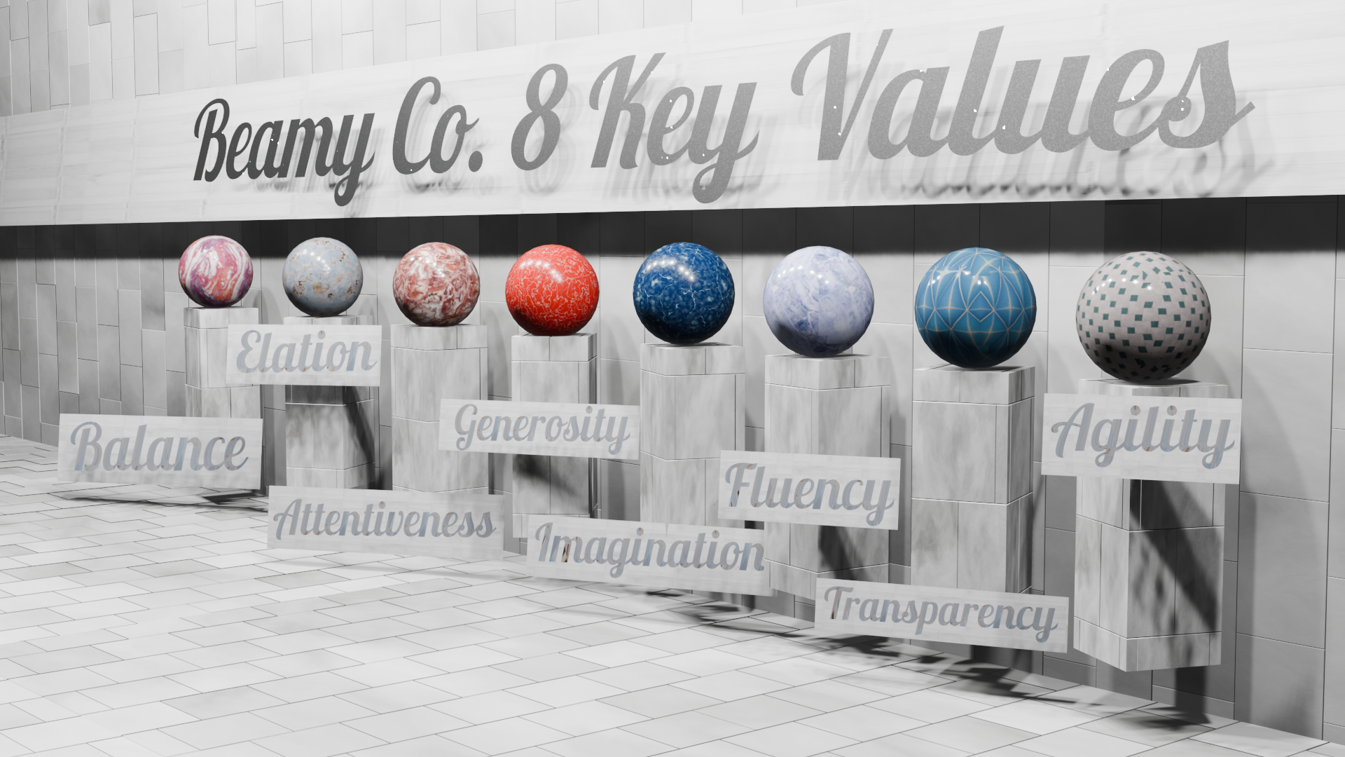 Beamy Co's 8 Values