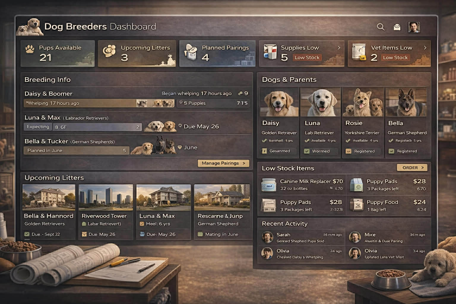 CRM system preview 4