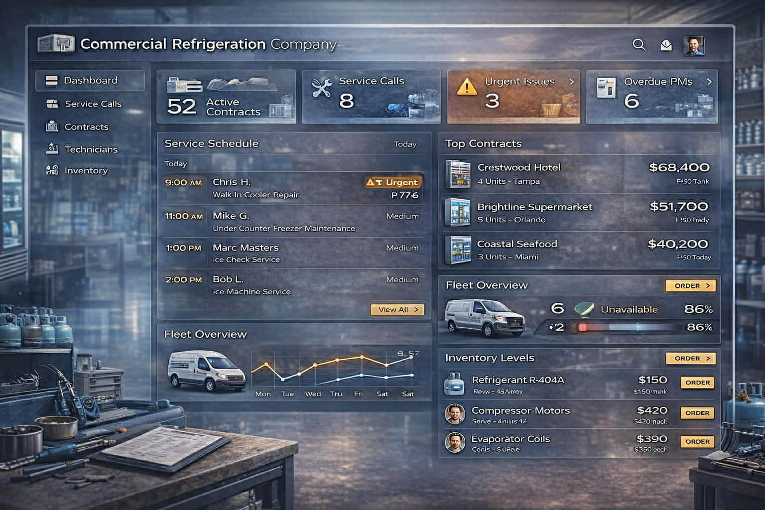 CRM system preview 41