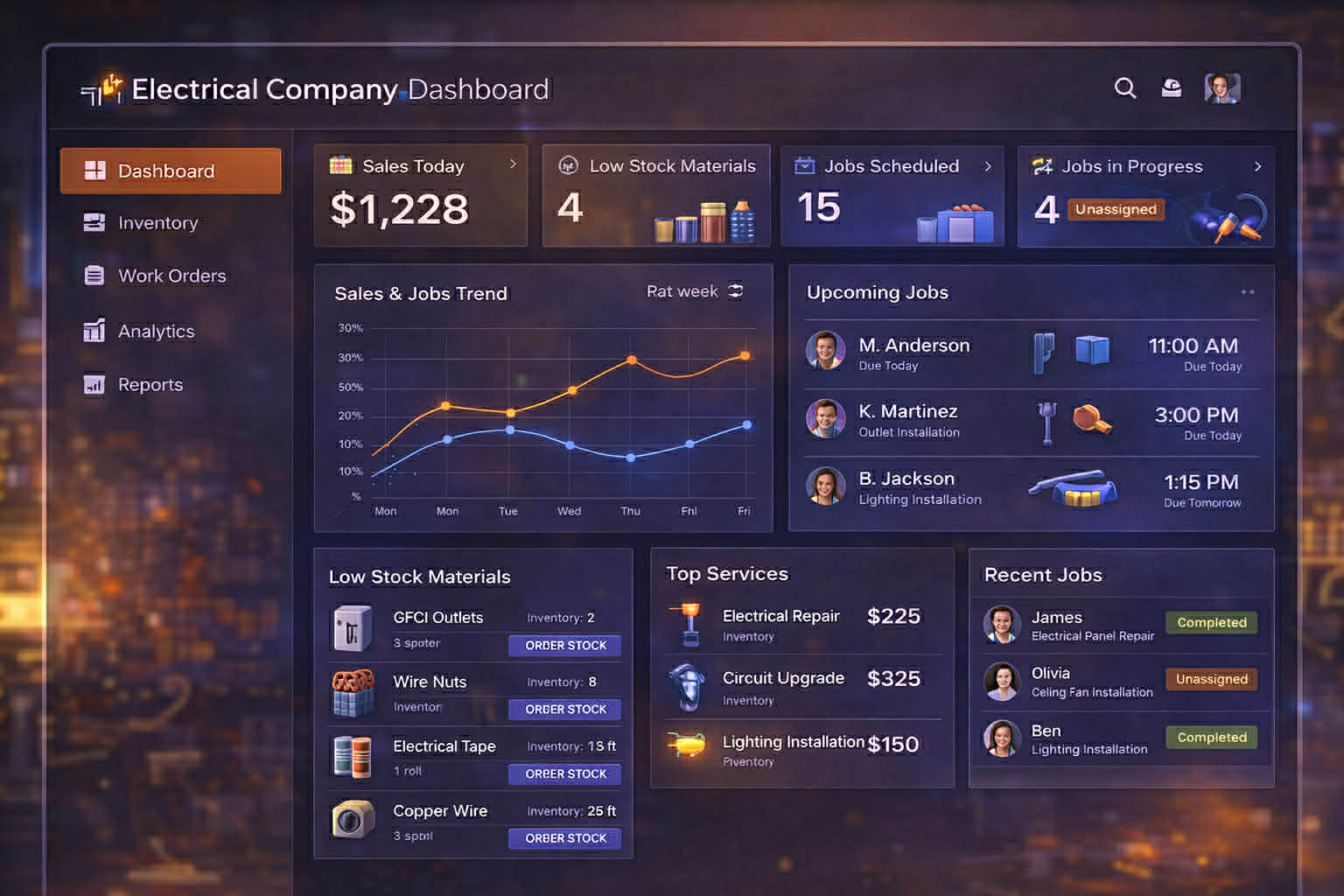 CRM system preview 64