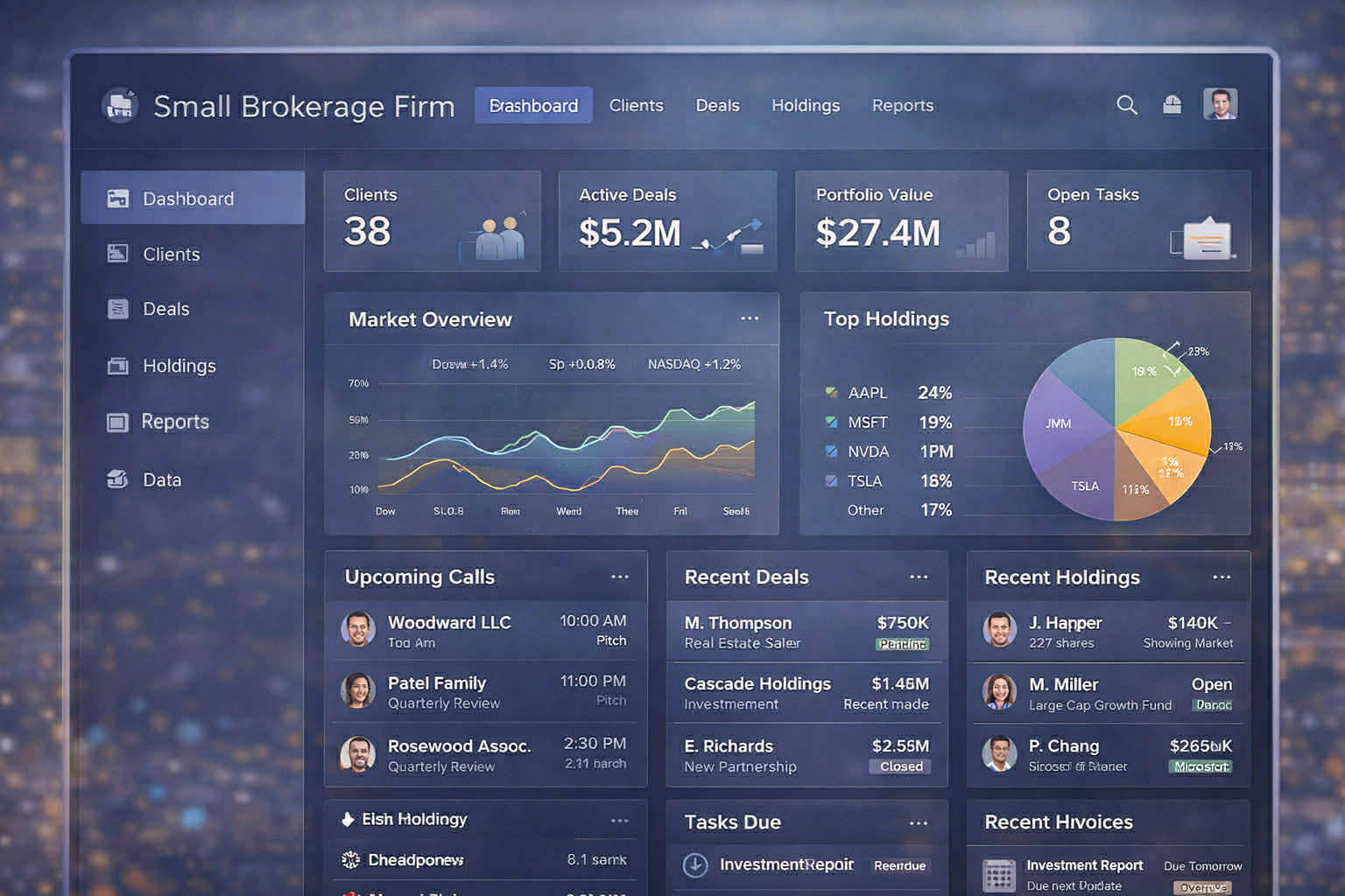 CRM system preview 66