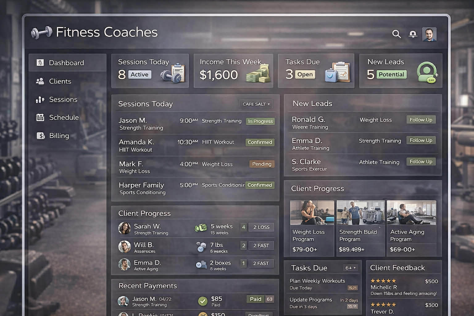 CRM system preview 52