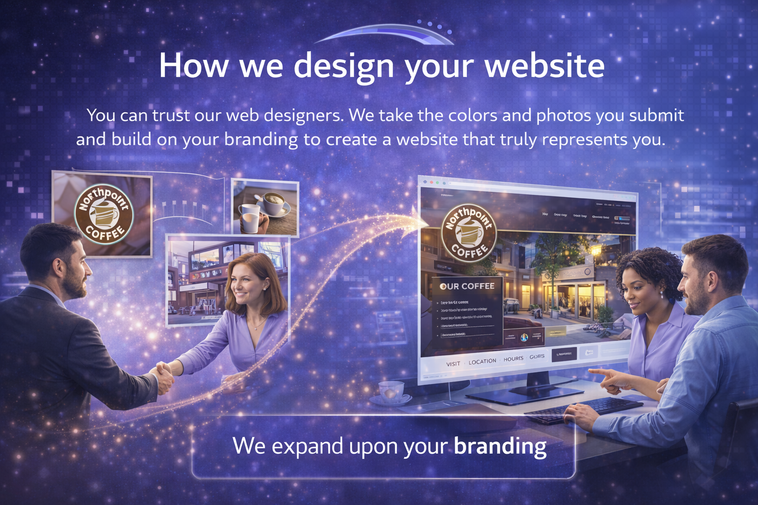 Trust Beamy with your design — we build on your brand