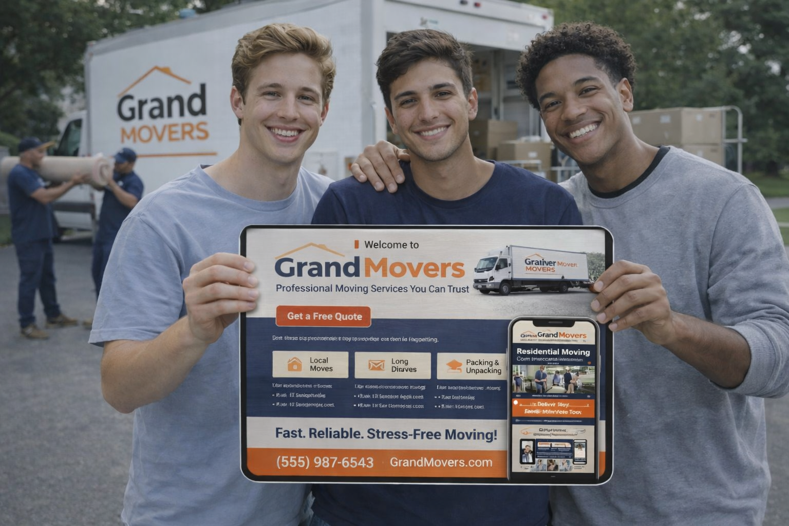 Customer review image: GrandMovers