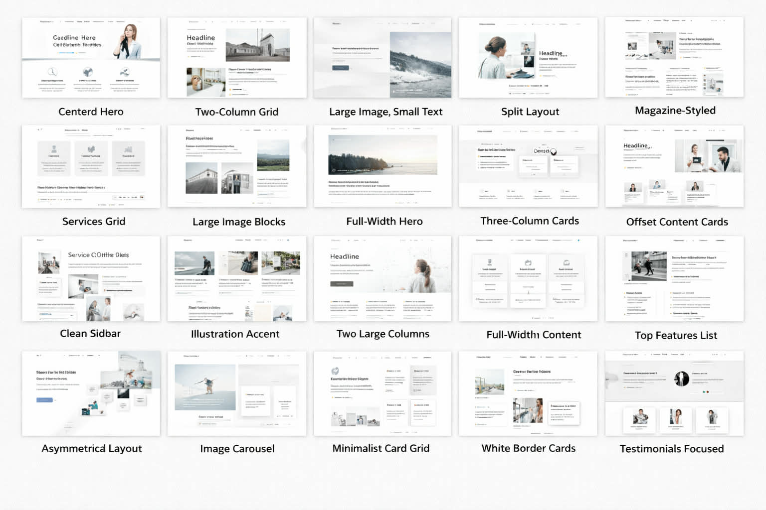Reference 1 - Design Possibilities - Just tell us how you want to design your online storefront.