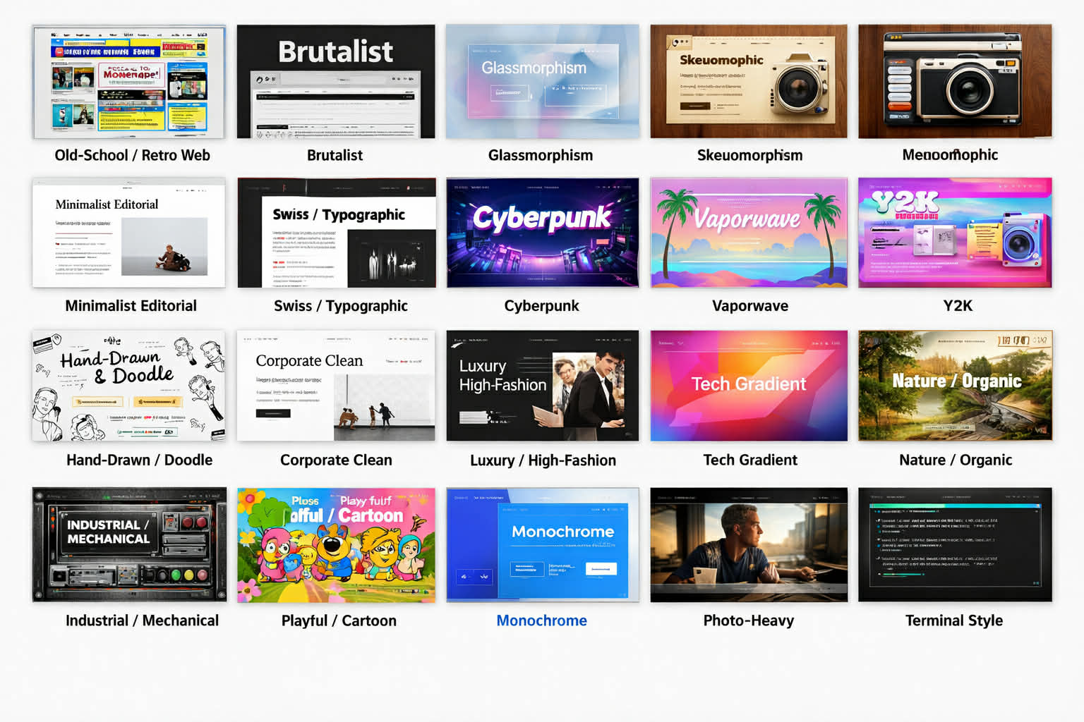Reference 4 - Design Possibilities - Just tell us how you want to design your online storefront.