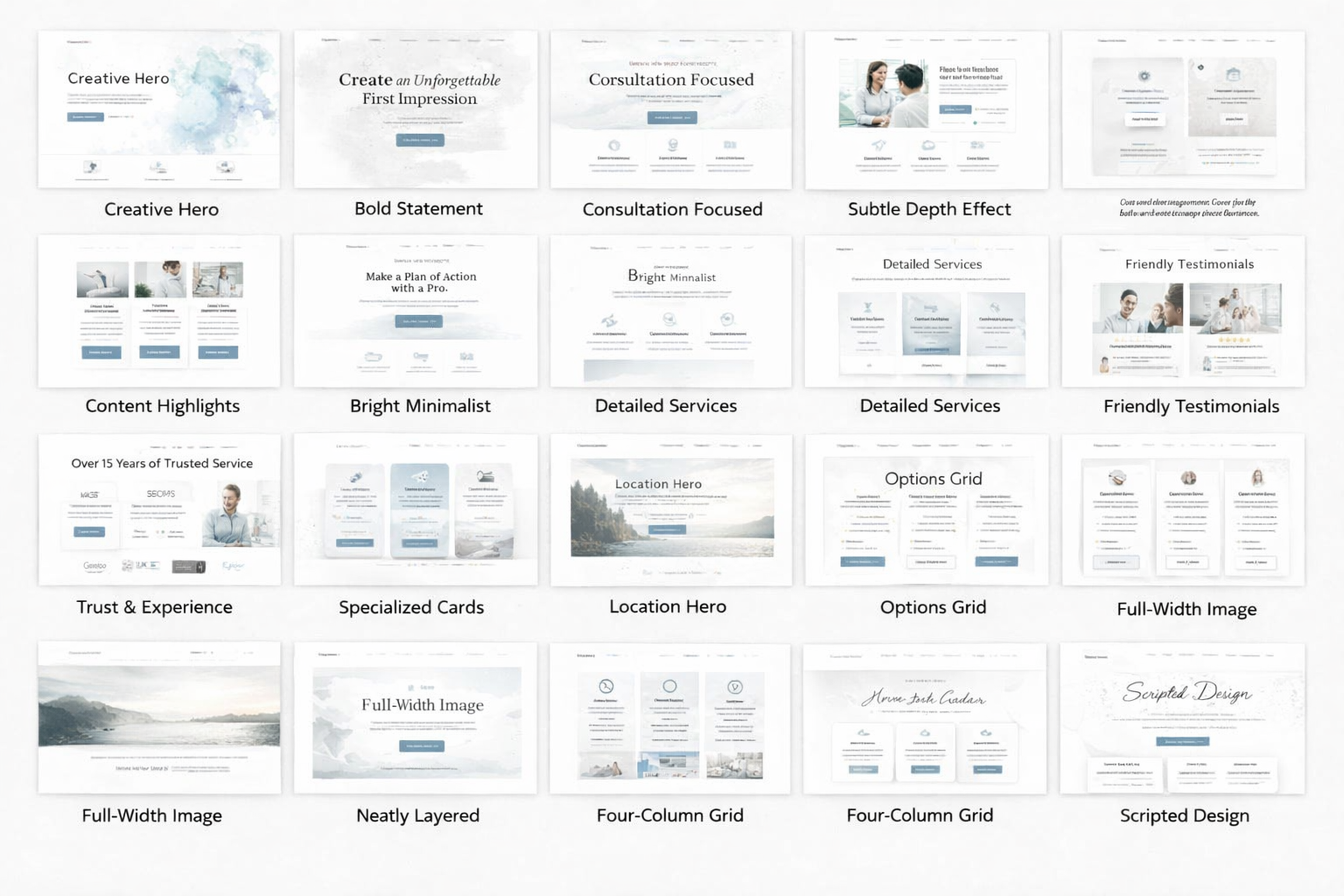 Reference 2 - Design Possibilities - Just tell us how you want to design your online storefront.